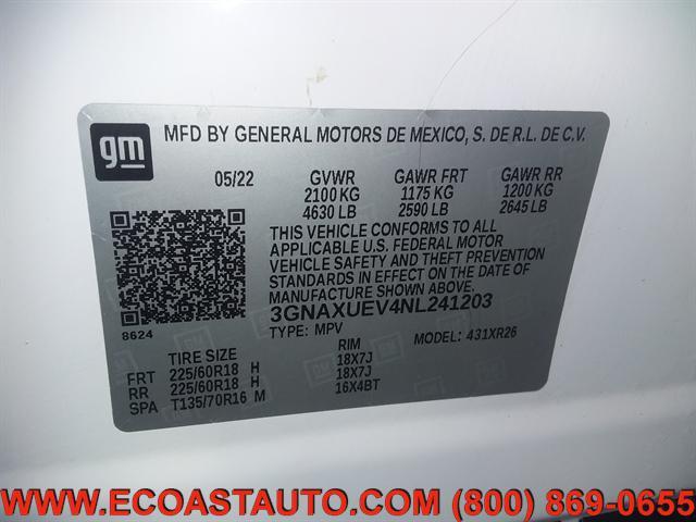 used 2022 Chevrolet Equinox car, priced at $15,795