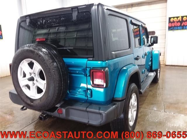 used 2019 Jeep Wrangler Unlimited car, priced at $16,795