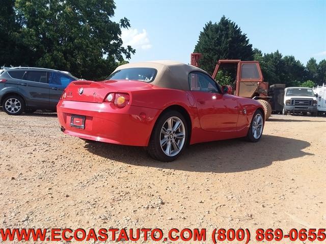 used 2004 BMW Z4 car, priced at $7,795