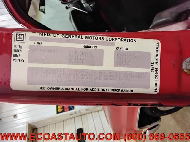 used 1985 Chevrolet Pickup Truck car, priced at $5,995