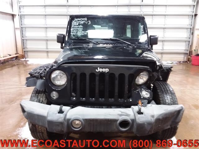 used 2016 Jeep Wrangler Unlimited car, priced at $13,795