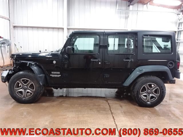 used 2016 Jeep Wrangler Unlimited car, priced at $13,795