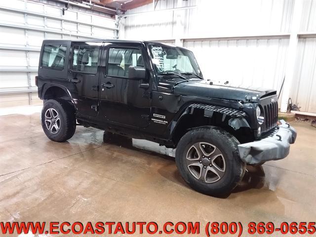 used 2016 Jeep Wrangler Unlimited car, priced at $13,795