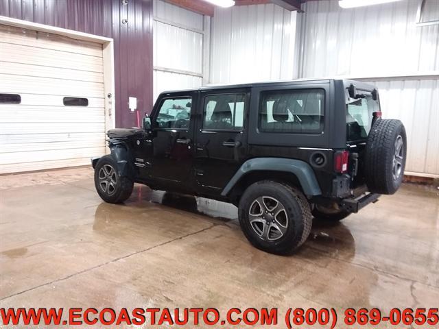 used 2016 Jeep Wrangler Unlimited car, priced at $13,795