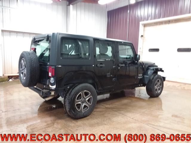 used 2016 Jeep Wrangler Unlimited car, priced at $13,795