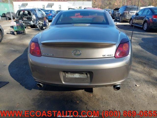 used 2005 Lexus SC 430 car, priced at $6,795