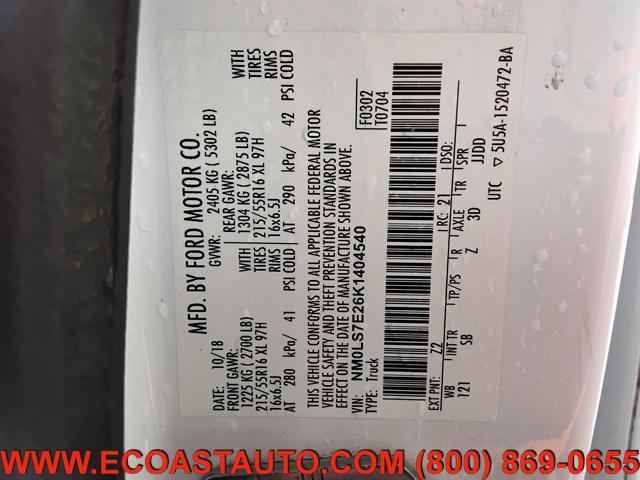 used 2019 Ford Transit Connect car, priced at $9,795