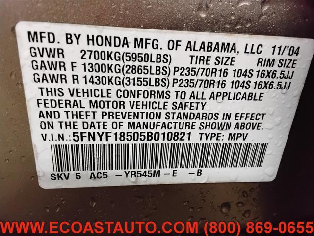used 2005 Honda Pilot car, priced at $2,995