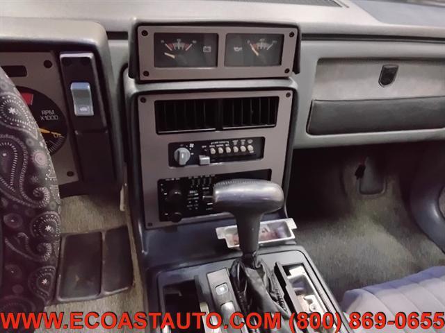 used 1987 Pontiac Fiero car, priced at $8,795