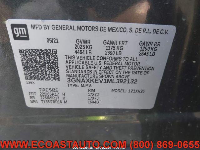 used 2021 Chevrolet Equinox car, priced at $12,795