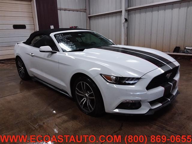 used 2017 Ford Mustang car, priced at $16,795