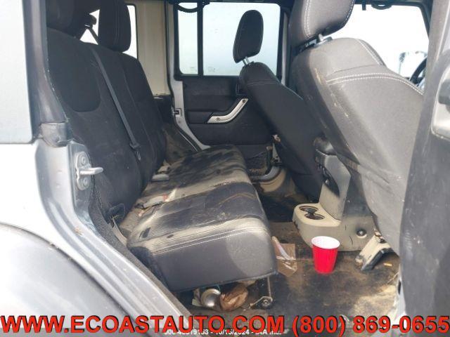 used 2015 Jeep Wrangler Unlimited car, priced at $9,795
