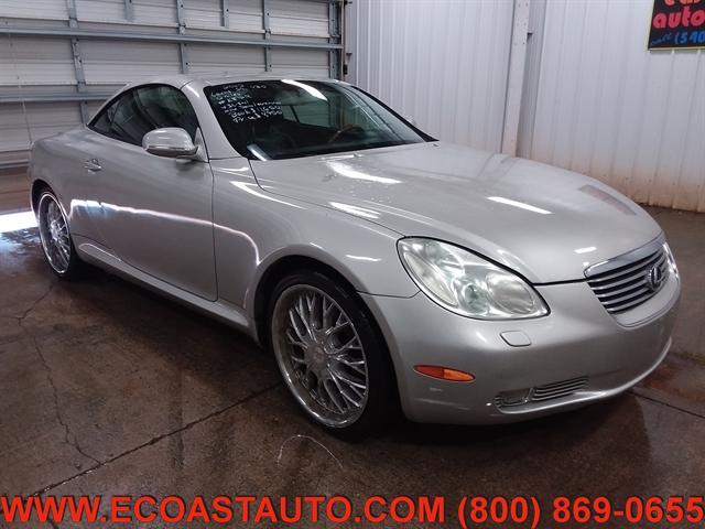 used 2002 Lexus SC 430 car, priced at $4,995