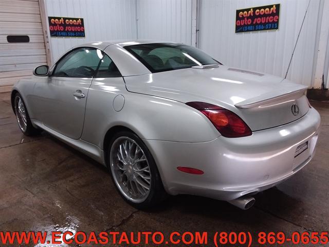 used 2002 Lexus SC 430 car, priced at $4,995