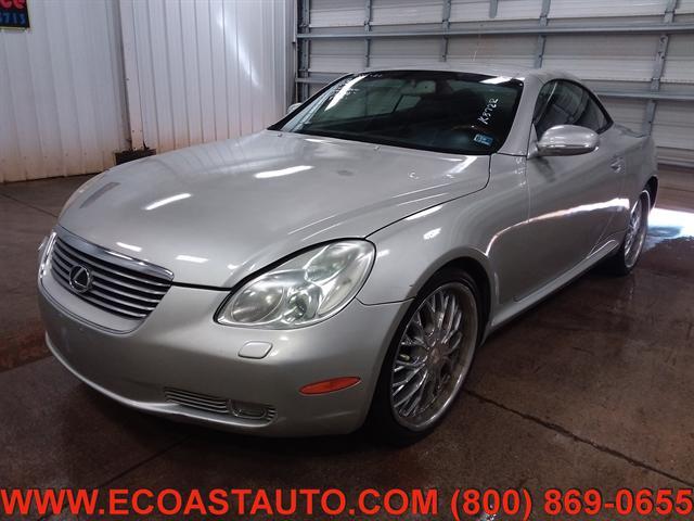 used 2002 Lexus SC 430 car, priced at $4,995