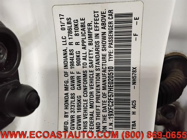 used 2017 Honda Civic car, priced at $11,995