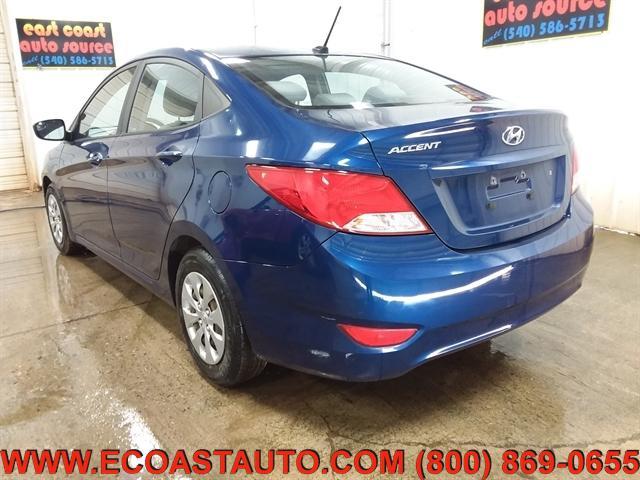 used 2016 Hyundai Accent car, priced at $5,995