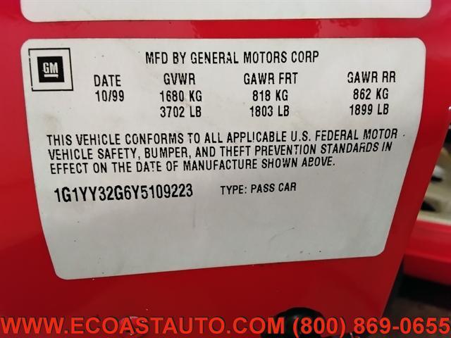 used 2000 Chevrolet Corvette car, priced at $8,995