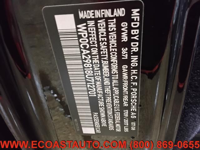 used 2008 Porsche Boxster car, priced at $5,995