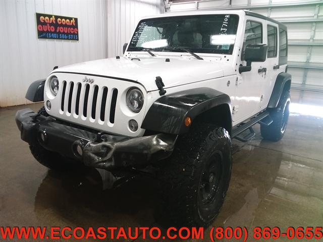 used 2017 Jeep Wrangler Unlimited car, priced at $18,995