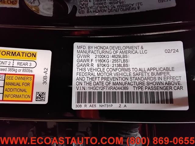 used 2024 Honda Accord car, priced at $16,995
