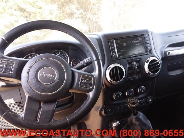 used 2013 Jeep Wrangler Unlimited car, priced at $15,795