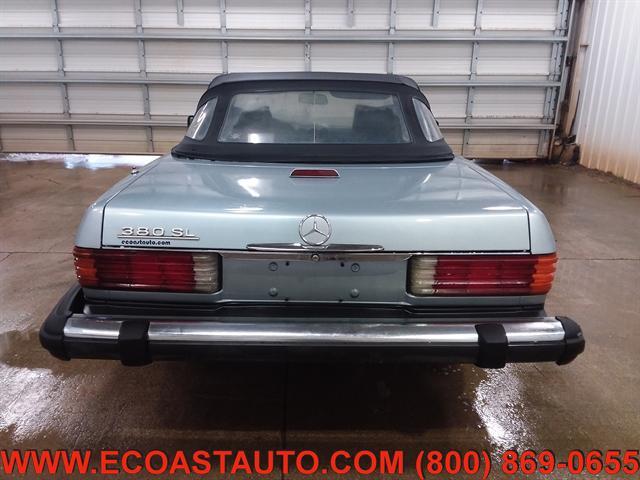 used 1983 Mercedes-Benz SL-Class car, priced at $3,795