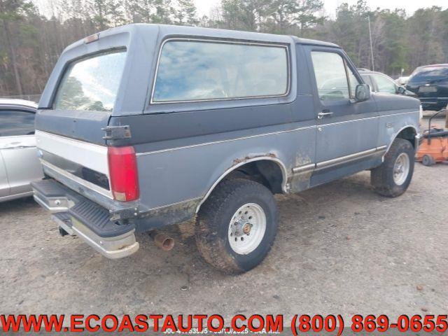 used 1993 Ford Bronco car, priced at $4,795