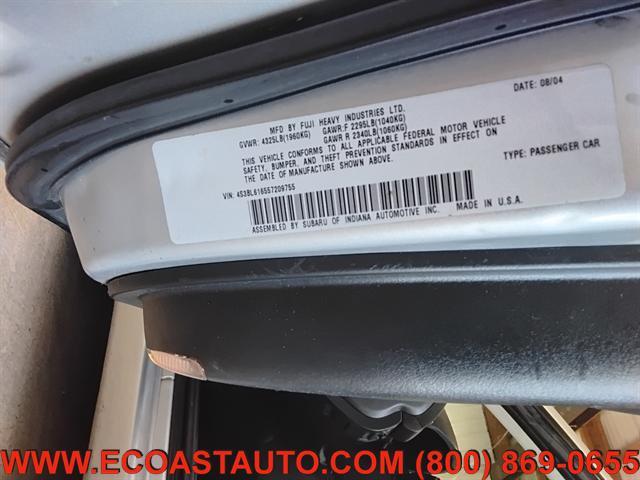 used 2005 Subaru Legacy car, priced at $3,995