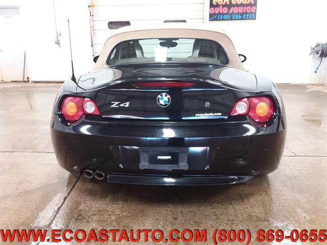 used 2003 BMW Z4 car, priced at $6,795