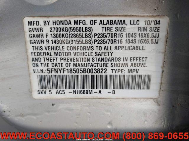 used 2005 Honda Pilot car, priced at $2,295