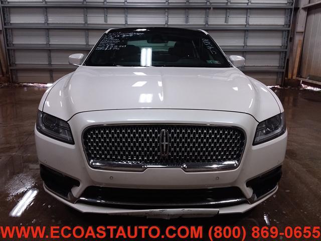 used 2017 Lincoln Continental car, priced at $7,995