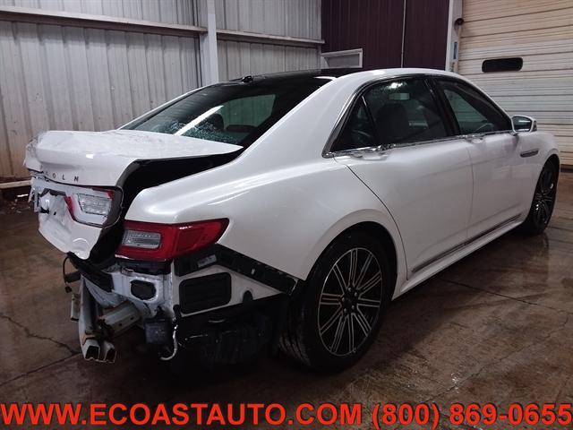 used 2017 Lincoln Continental car, priced at $7,995