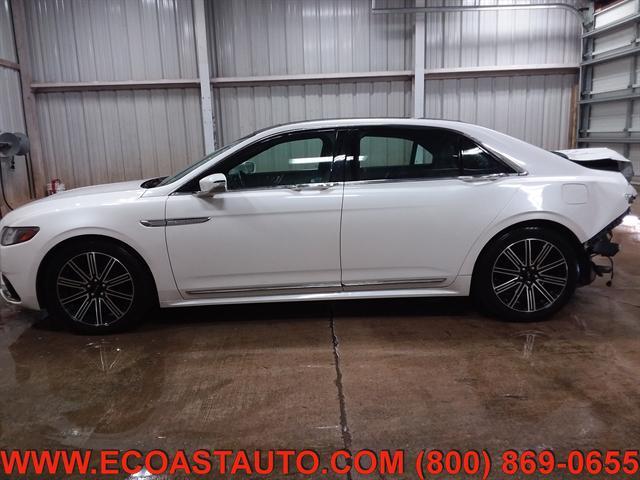 used 2017 Lincoln Continental car, priced at $7,995