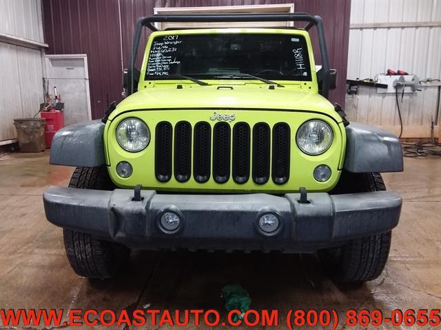 used 2017 Jeep Wrangler Unlimited car, priced at $14,795