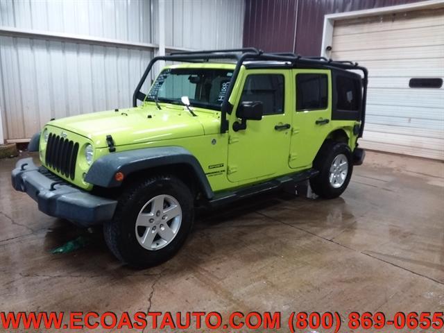 used 2017 Jeep Wrangler Unlimited car, priced at $14,795