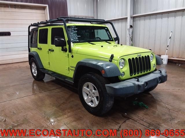 used 2017 Jeep Wrangler Unlimited car, priced at $14,795