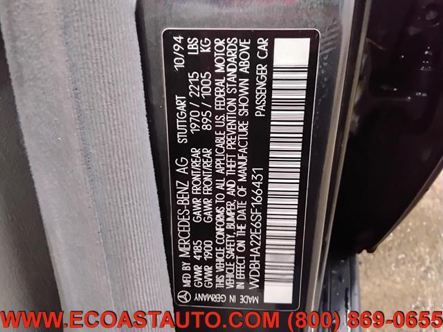 used 1995 Mercedes-Benz C-Class car, priced at $1,995