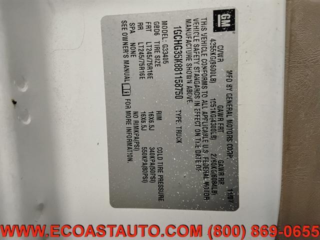used 2008 Chevrolet Express 3500 car, priced at $6,895