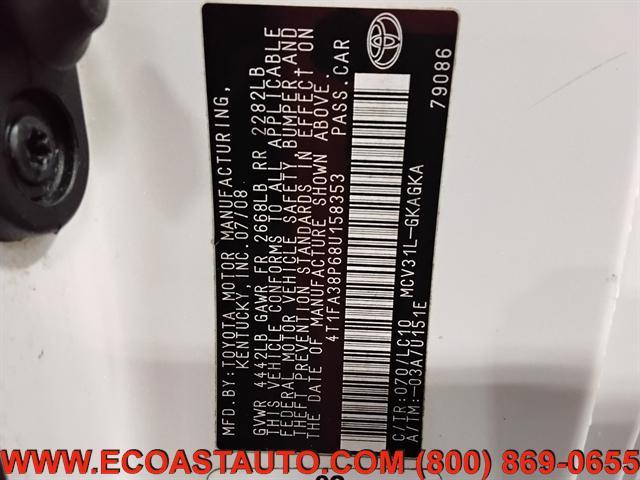 used 2008 Toyota Camry Solara car, priced at $5,995