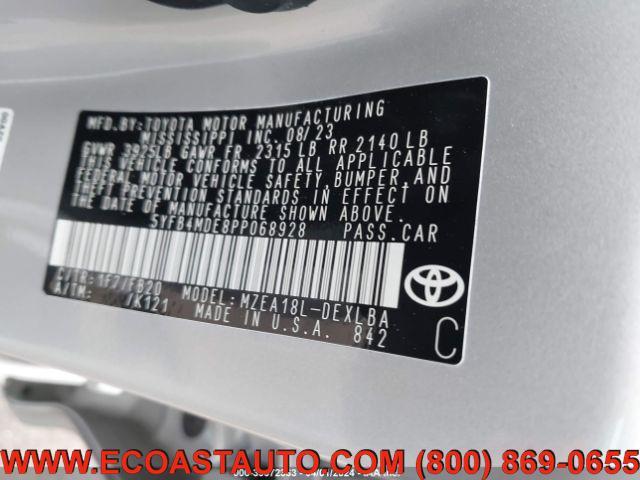 used 2023 Toyota Corolla car, priced at $14,795