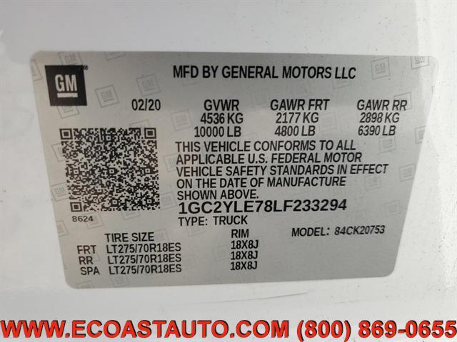 used 2020 Chevrolet Silverado 2500 car, priced at $12,795