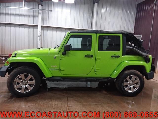 used 2013 Jeep Wrangler Unlimited car, priced at $11,795