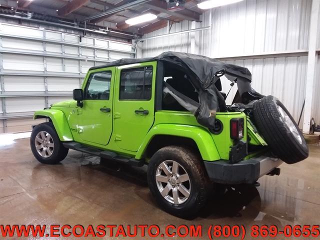 used 2013 Jeep Wrangler Unlimited car, priced at $11,795