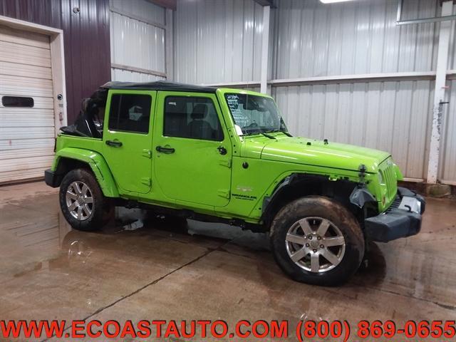 used 2013 Jeep Wrangler Unlimited car, priced at $11,795