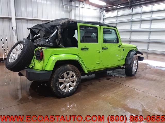 used 2013 Jeep Wrangler Unlimited car, priced at $11,795