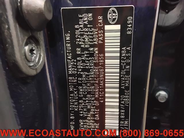 used 2022 Toyota Camry car, priced at $11,795