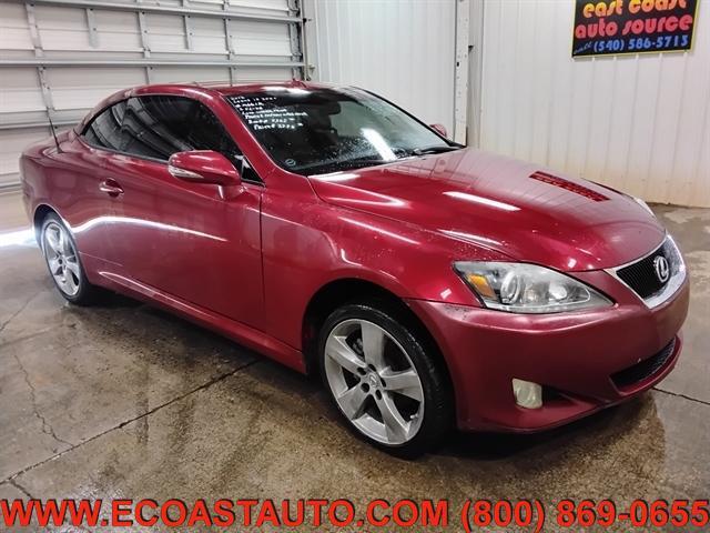 used 2012 Lexus IS 250C car, priced at $3,995