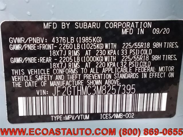 used 2021 Subaru Crosstrek car, priced at $16,795