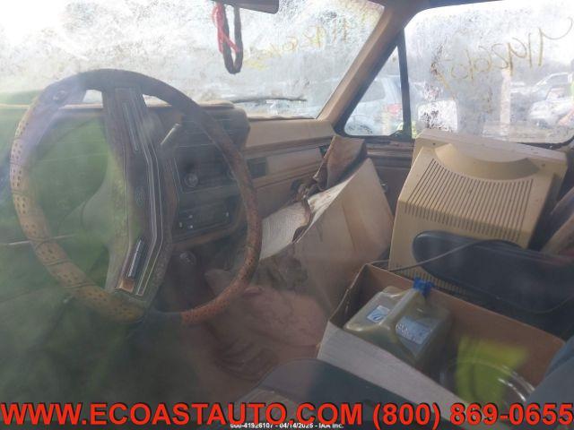used 1984 Ford Bronco car, priced at $3,995